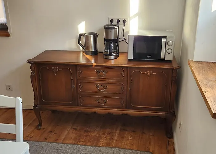 Апартаменты Fachwerkzeit Haus Mit Zwei Кведлинбург